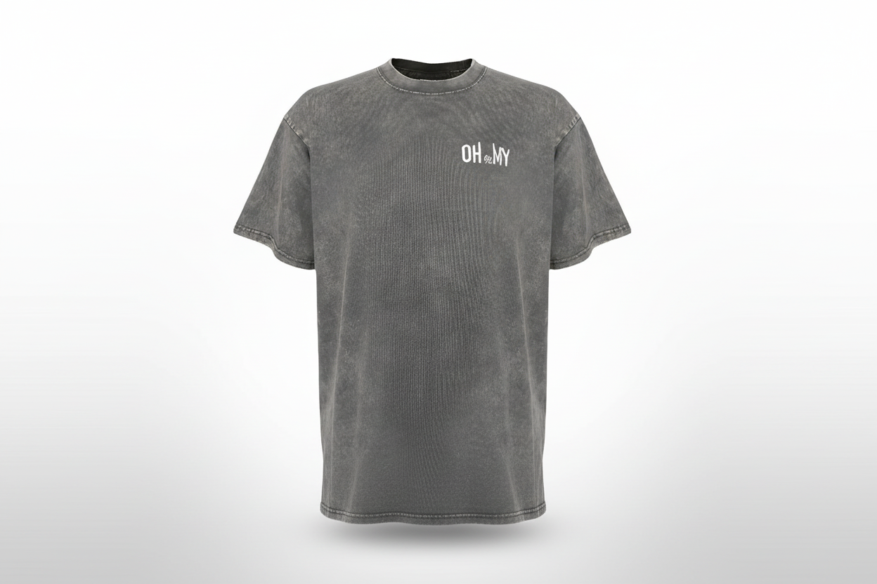 100% Cotton Acid Wash T-shirt