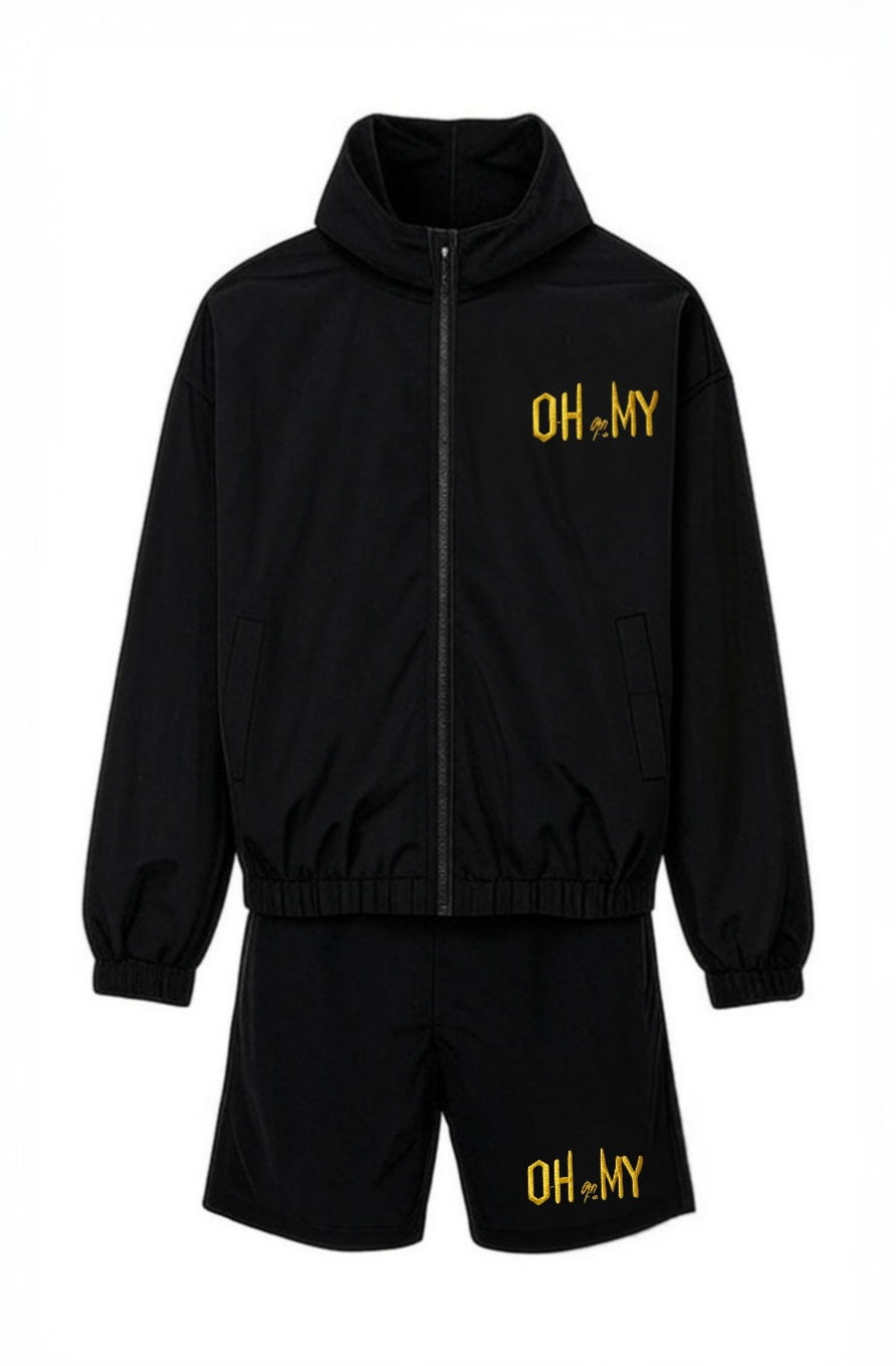 OH MY Premium Windbreaker Jacket and Shorts Set