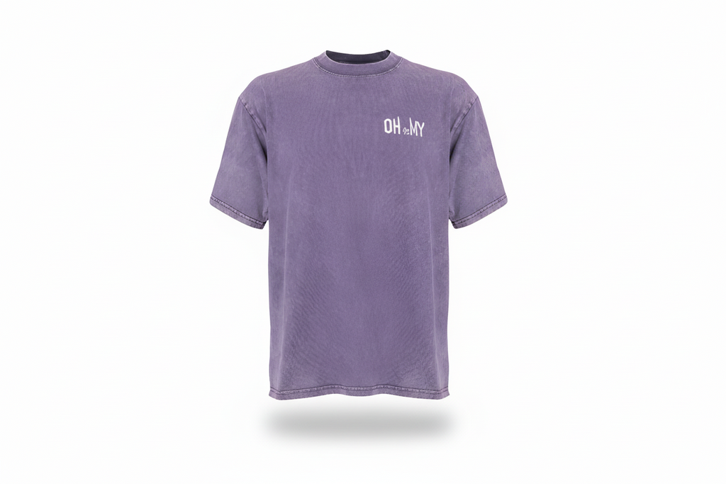 100% Cotton Acid Wash T-shirt