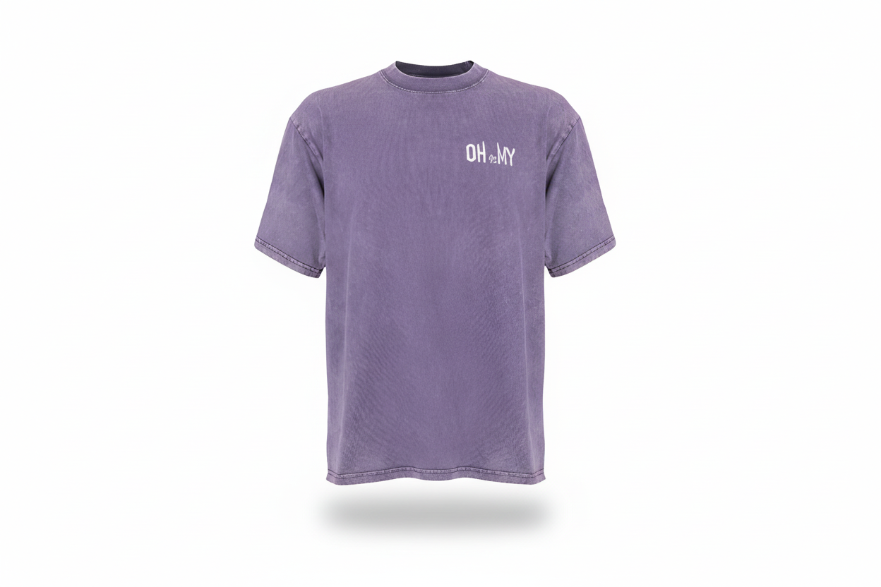 100% Cotton Acid Wash T-shirt