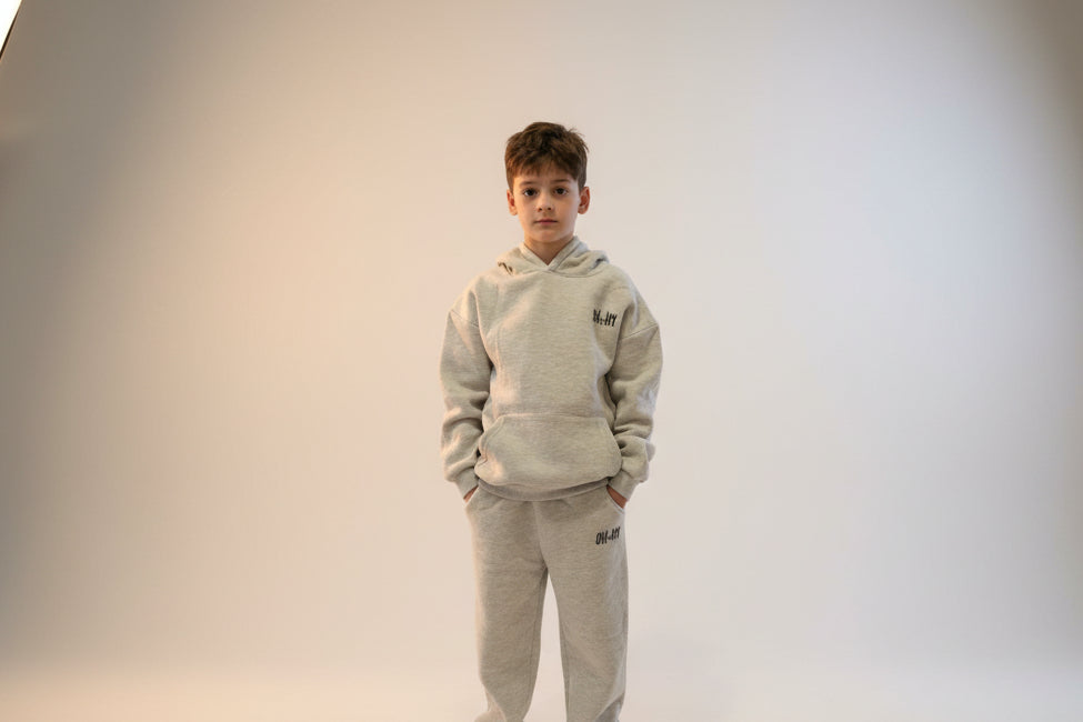 Premium 100% Cotton Kids Hoodie Set